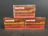 3 boxes of Norma .22 Savage 5.6x52r