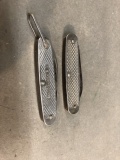 Two Marine Corps pocket knives