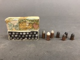 Box and loose pin fire ammunition