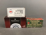 3 boxes of pistol ammo