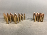 Loose 348 Win and 458 Win Mag ammo