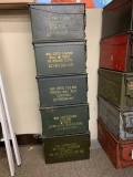 5 50 cal ammo cans