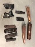 Assorted firearm parts