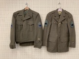 WWII U.S. Army Master's Sergeant's uniform
