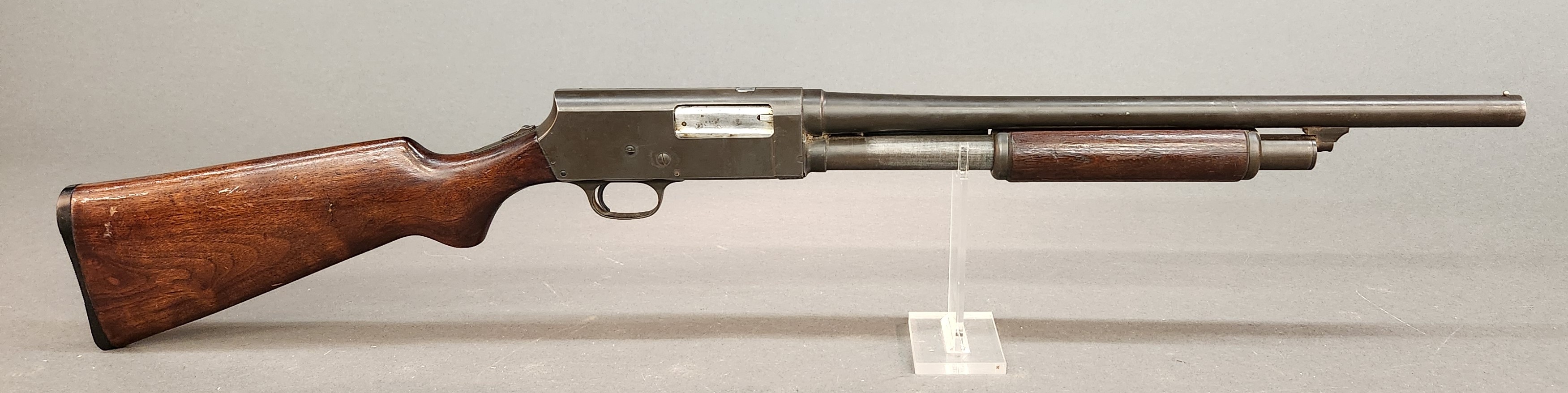 WWII U.S. Stevens 520-30 riot gun, 12 gauge. | Proxibid