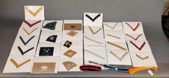 19th-20th Century U.S. Army uniform insignia