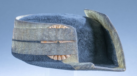 Vintage Spanish Civil Guardia Galla Tricornio hat