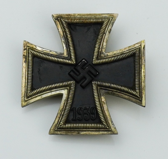 WWII German Named Iron Cross 1st Class