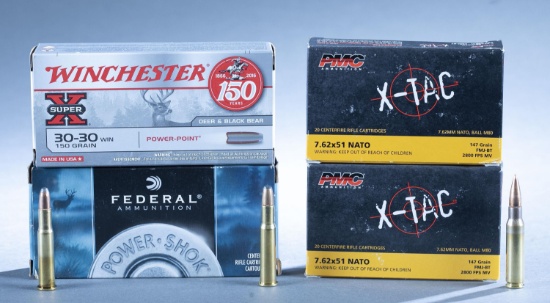 30-30 Win and 7.62 NATO ammo 80 rounds