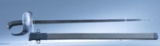 WW1 U.S. Patton M1913 Cavalry Saber with scabbard.