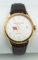 18KYG Baume & Mercier Automatic Strap Watch