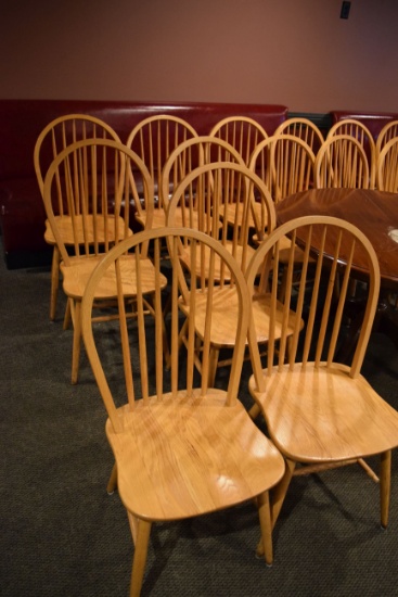 Lot of 4 Wooden Chairs