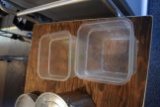 Plastic 4 QT Storage Containers