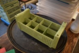 Dishwasher silverware container