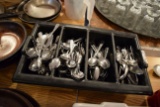 Lot of spoons and container