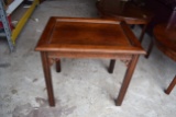 Solid Wood End Table 25