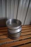 Lot of 6 Aluminum Baking Pans