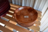 Lot of 8 Large Salad Bowls