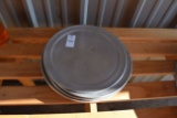 Lot of Aluminum Pizza Serving Trays