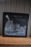Chalkboard Picture with wooden frame