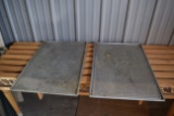 Lot of 2 Perforated Baking Sheets