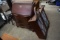 wooden hutch