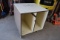 portable cabinet table on casters
