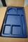 lot of 6 NEW boxes CAMBRO compartment rays