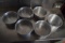 lot of 6 aluminum pans