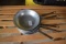 lot of 5- 8in thunder group saucepans