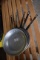 lot of 5- 10in thunder group saucepans
