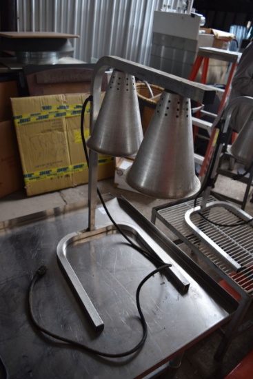 SYSCO 2 bulb heat lamp