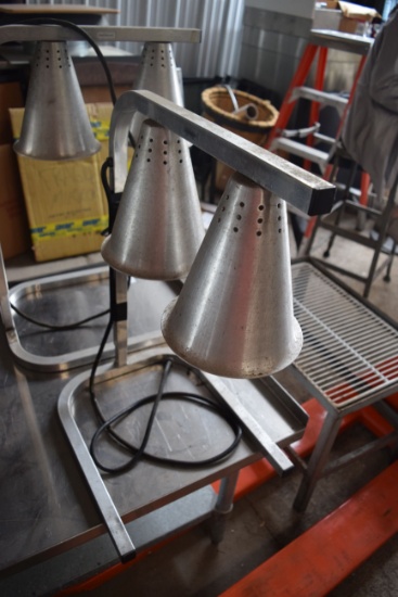 SYSCO 2 bulb heat lamp