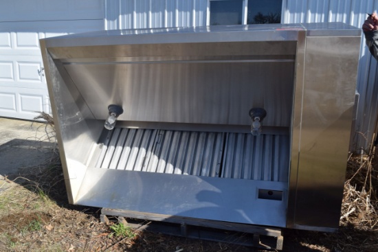 ECONOVENT Stainless Steel Hood w/2 lights