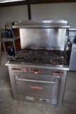 Vulcan 6 burner range w/oven