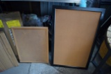 lot of 2 bulletin boards