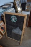 sidewalk A frame menu board