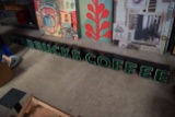 Starbucks coffe lightup sign