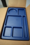 lot of 6 NEW boxes CAMBRO compartment rays