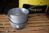 lot of 3 sauce pans