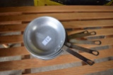 lot of 5- 8in thunder group saucepans