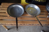 lot of 2- 12in thunder group saucepans