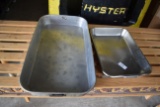 lot of 2 roasting pans