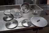 lot of assort round covers