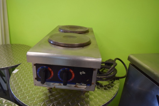 Starmax electric 2 burner countertop