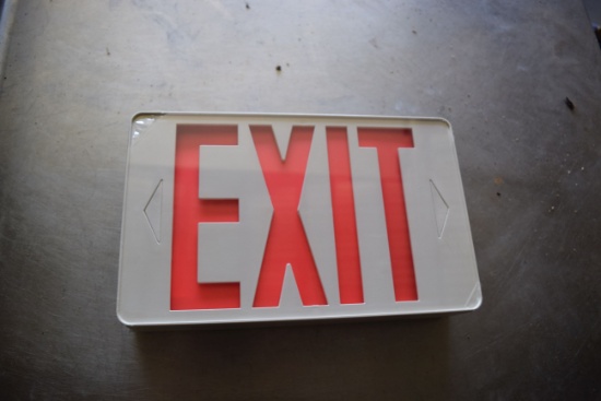 Lot of 2 NEW E-700 Series LED Exit Signs