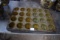 Lot of 5 Chicago Metallic Muffin Baking Pans