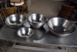 Lot of (16) SS Bowls