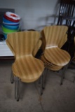 Lot of 5 Dining Chairs