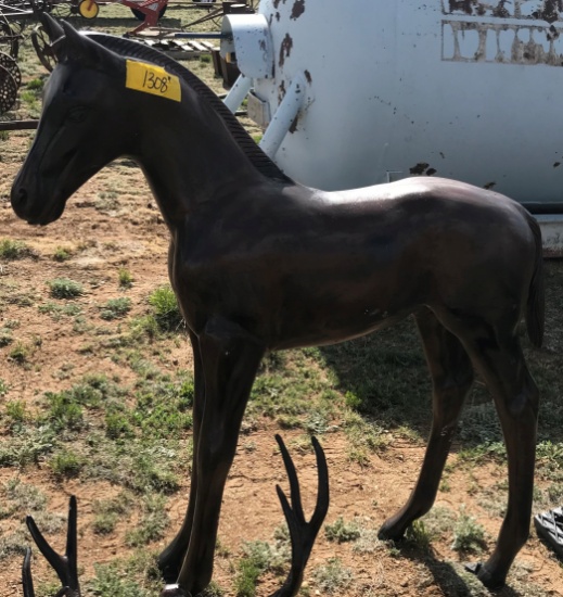 Colt Bronze Statue